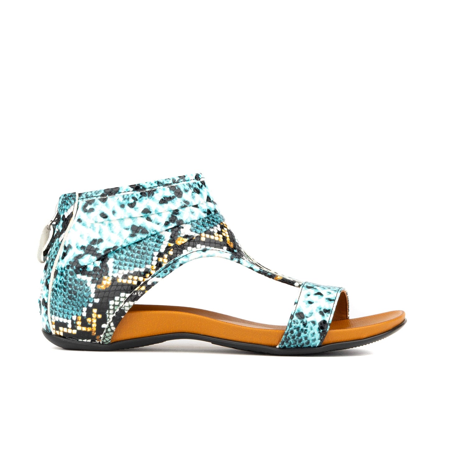 Downtown - Blue Snake Womens Sandals Embassy London