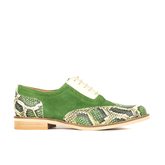 Vivienne - Green Snake Womens Shoes Embassy London 