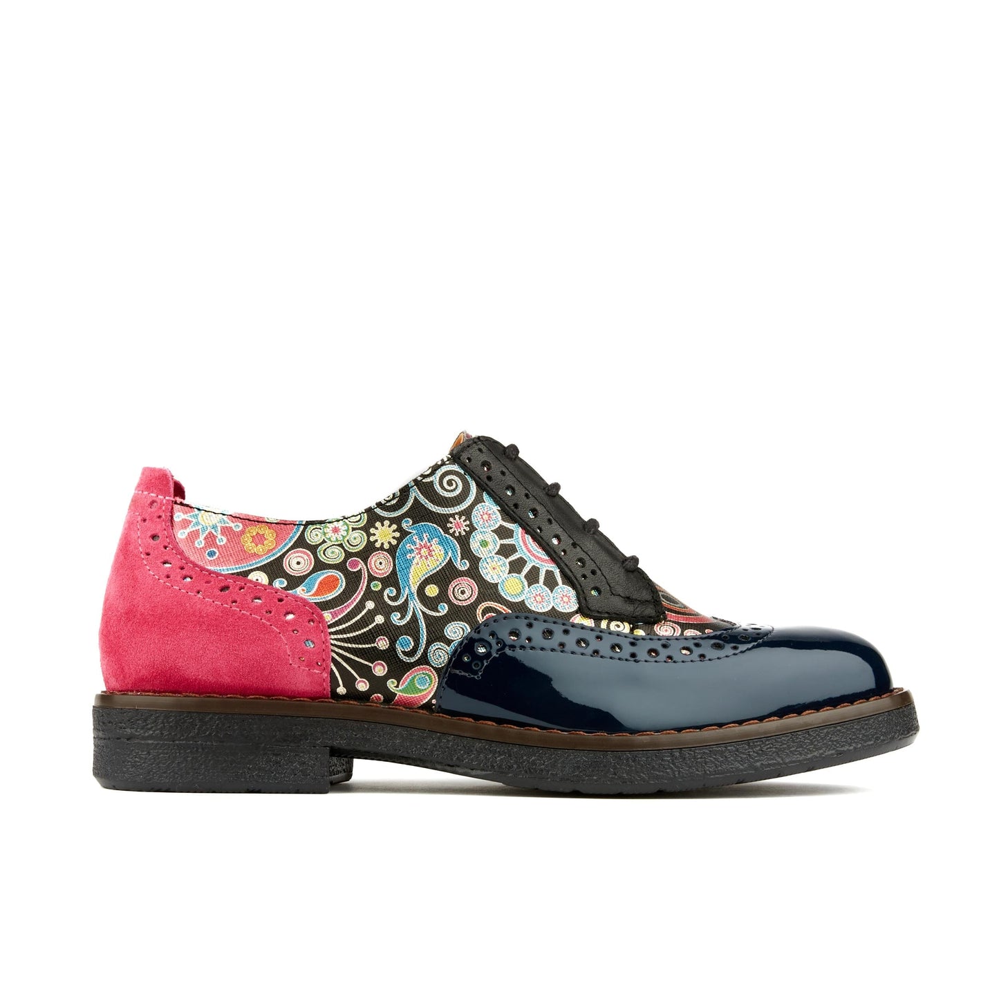 The Artist - Navy Pink Womens Shoes Embassy London