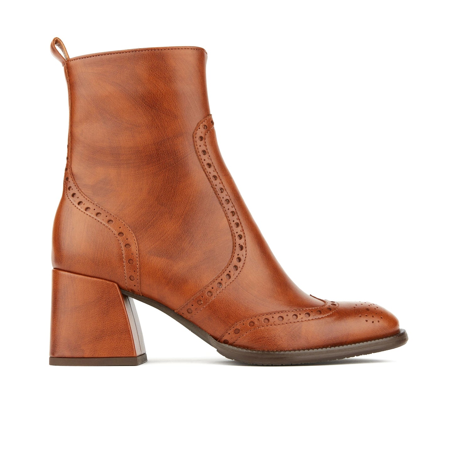 Chloe - Brown Womens Ankle Boots Embassy London