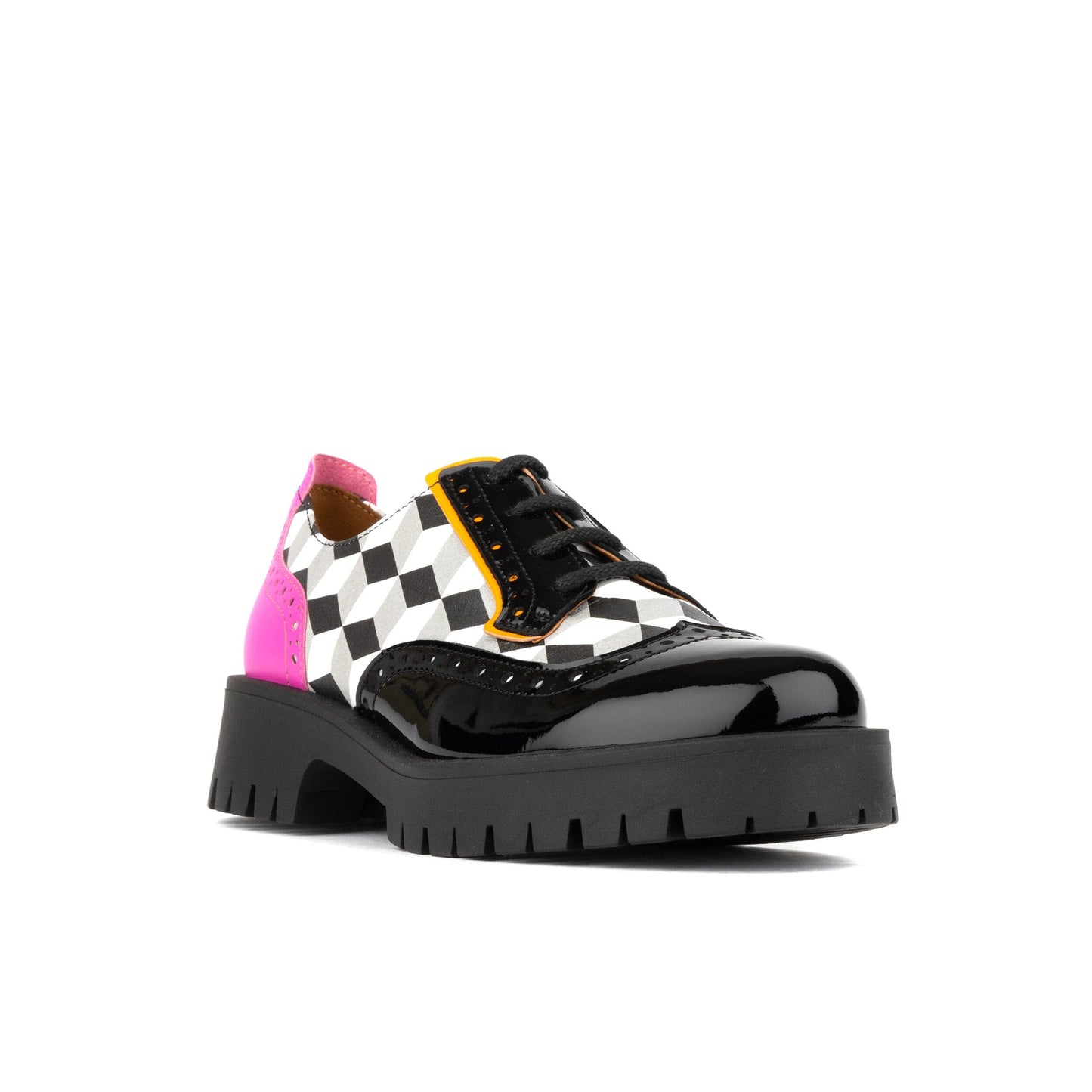 Artisan - Black & White Cubics Womens Shoes Embassy London