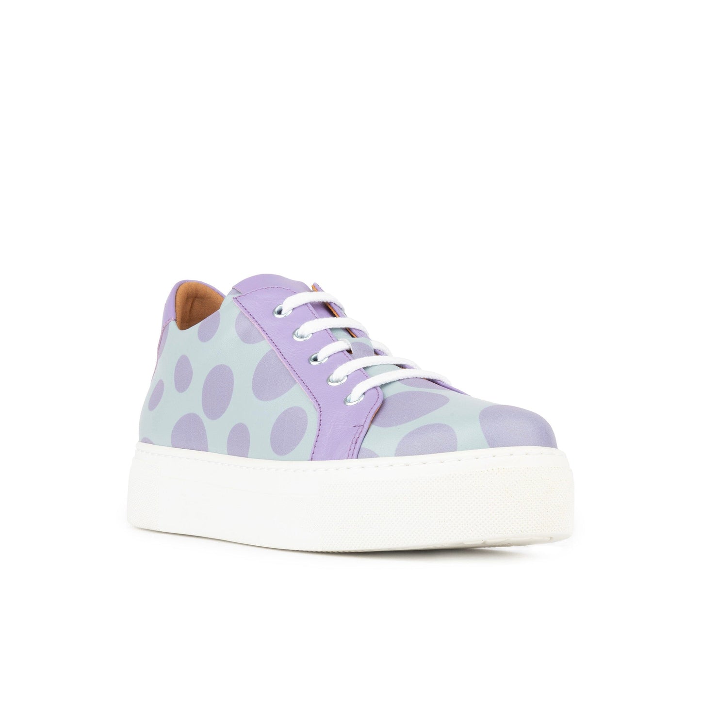 Camila - Pastel Polka Dot Womens Trainers Embassy London