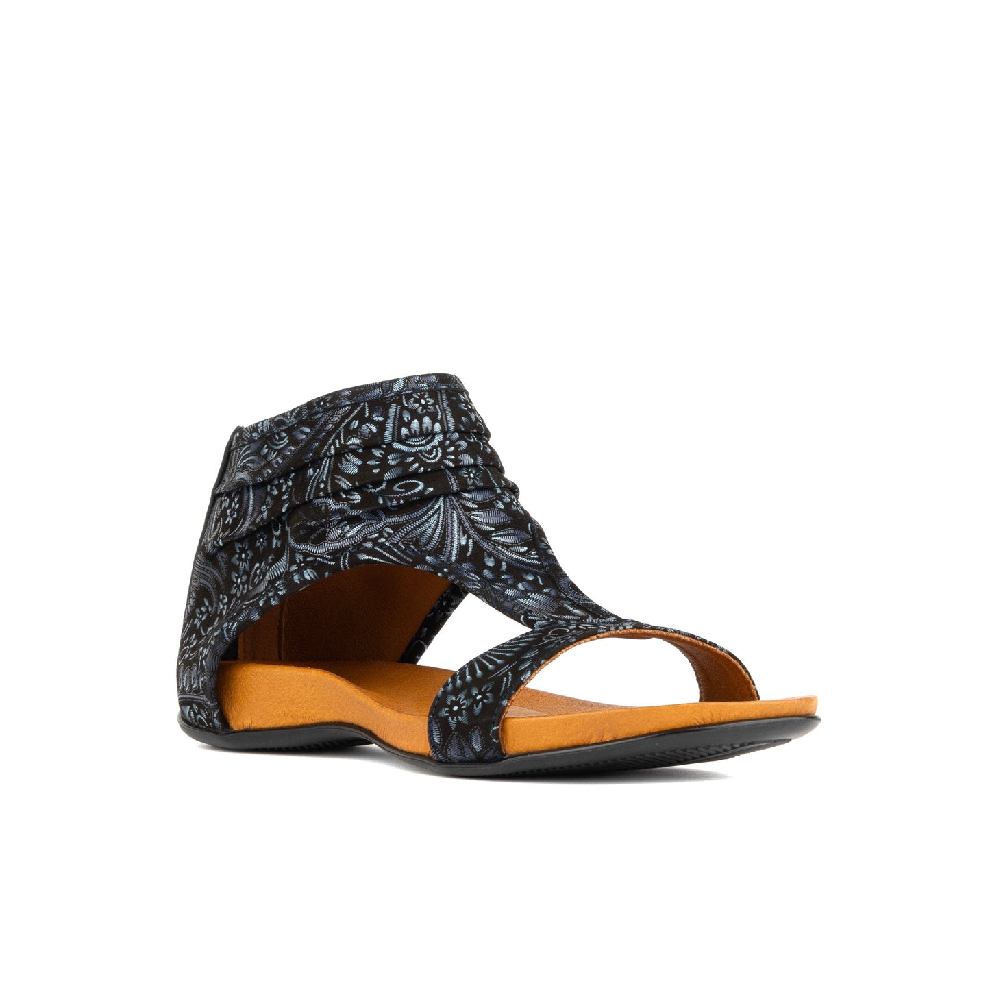 Downtown - Navy Floral Multi Womens Sandals Embassy London