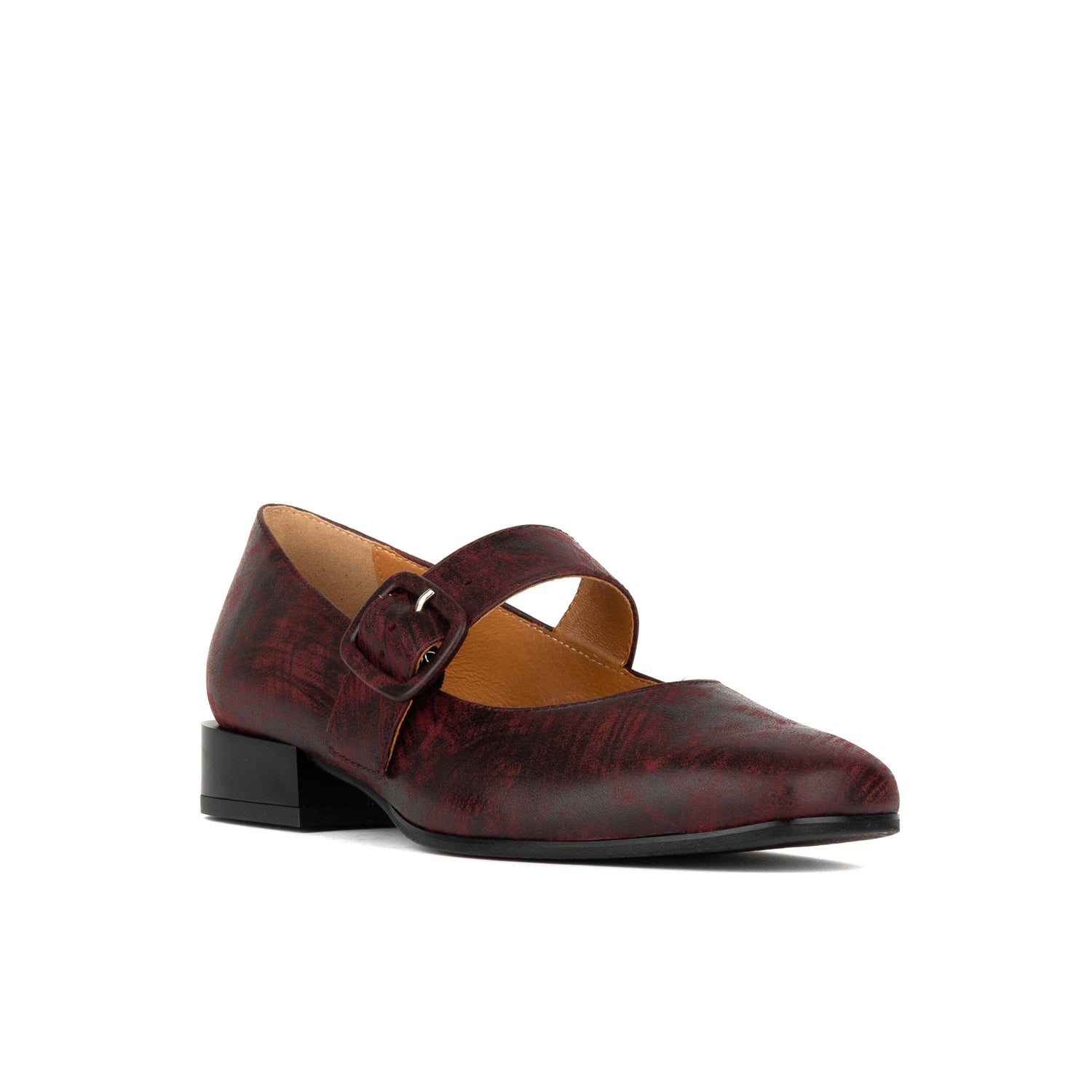 Bliss - Burgundy Womens Loafers Embassy London