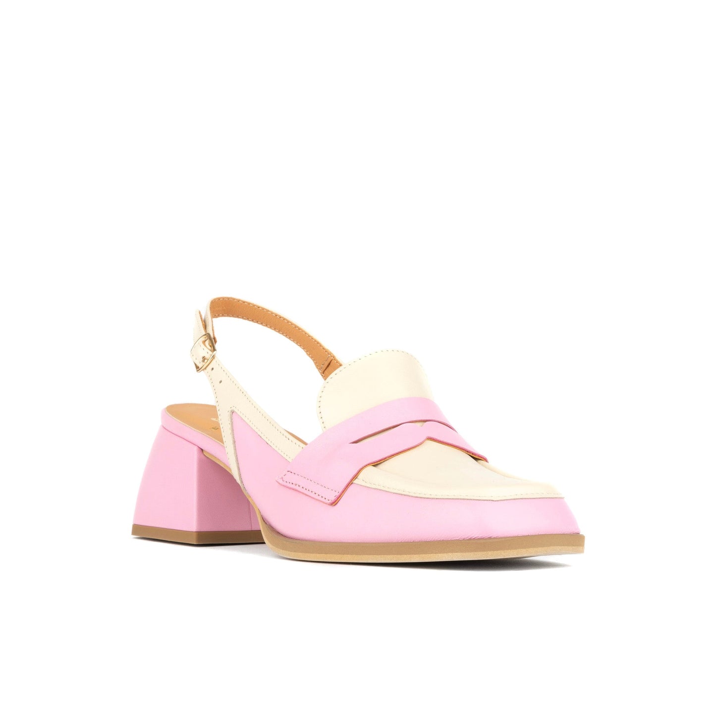 Diana - Pink & Cream Pastel Womens Heels Embassy London