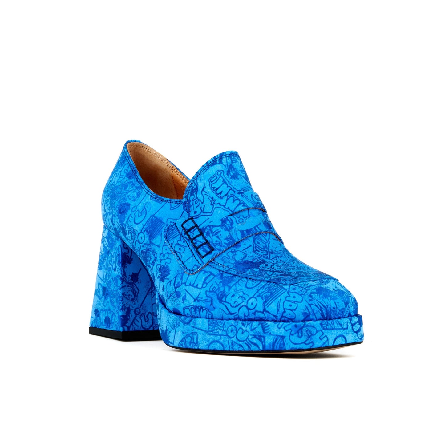 Tamara - Bright Blue Womens Heels Embassy London