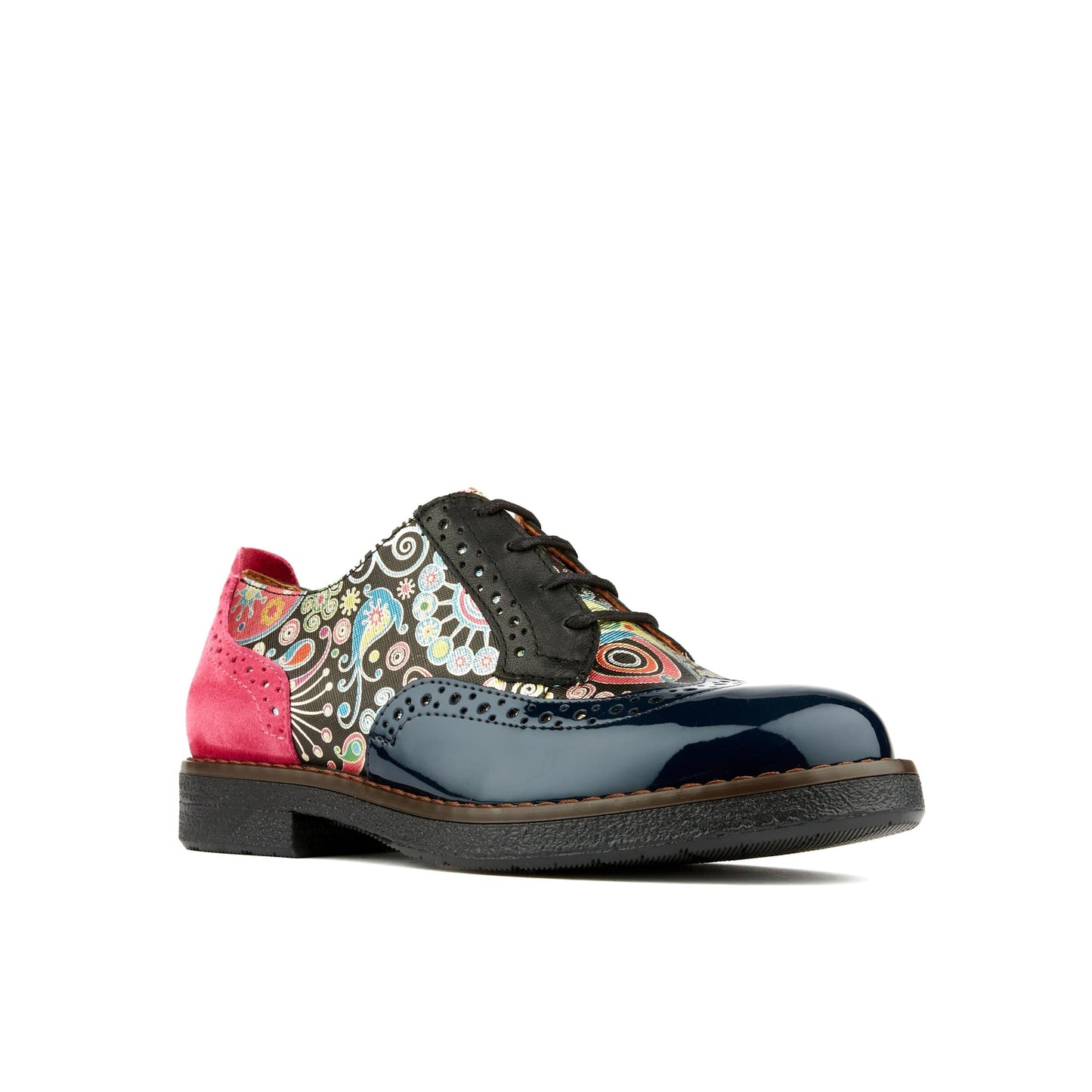 The Artist - Navy Pink Womens Shoes Embassy London 