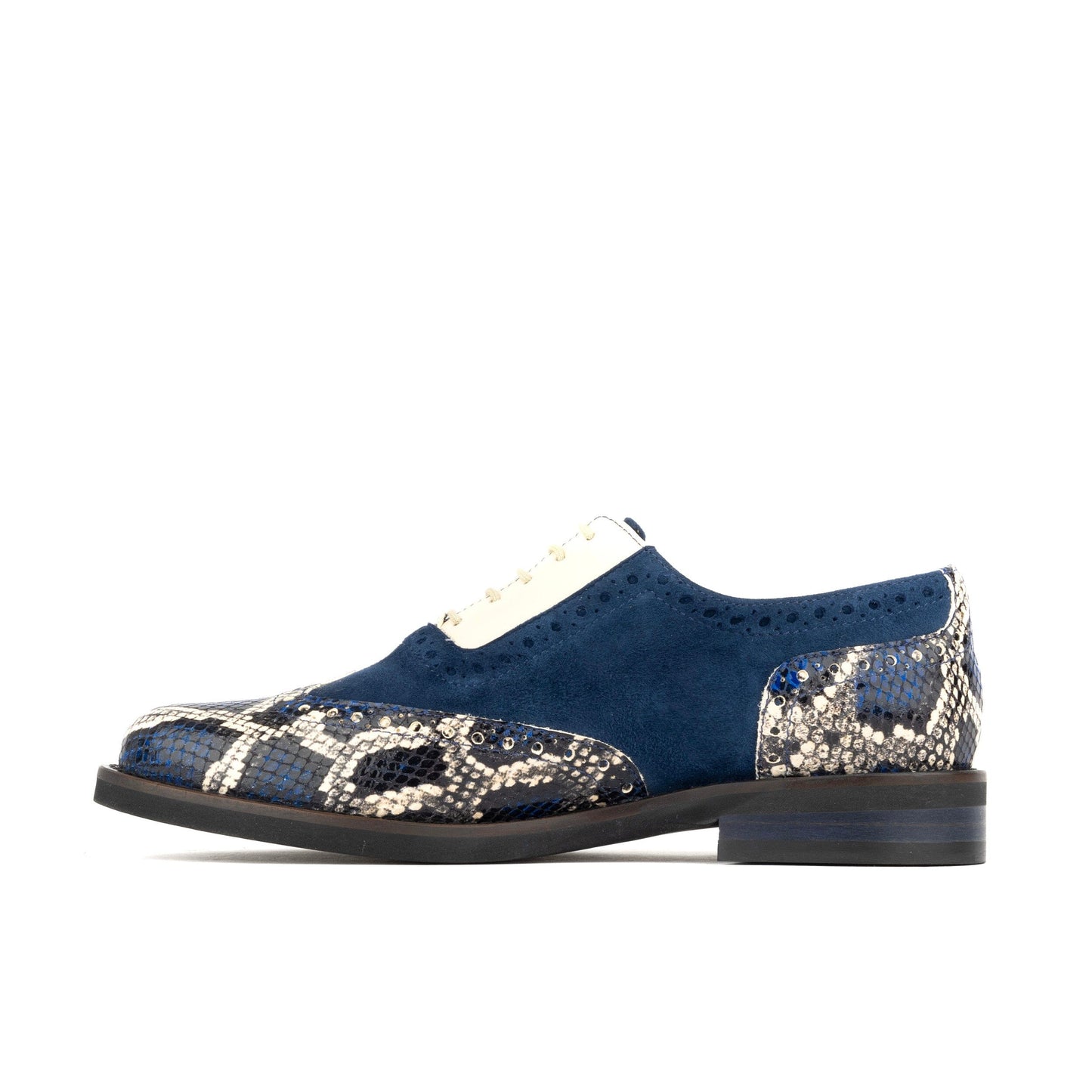 Vivienne - Blue Snake Womens Shoes Embassy London