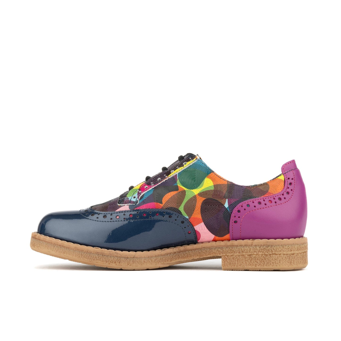 The Artist - Navy & Pink & Infinity - Limited Edition Womens Shoes Embassy London