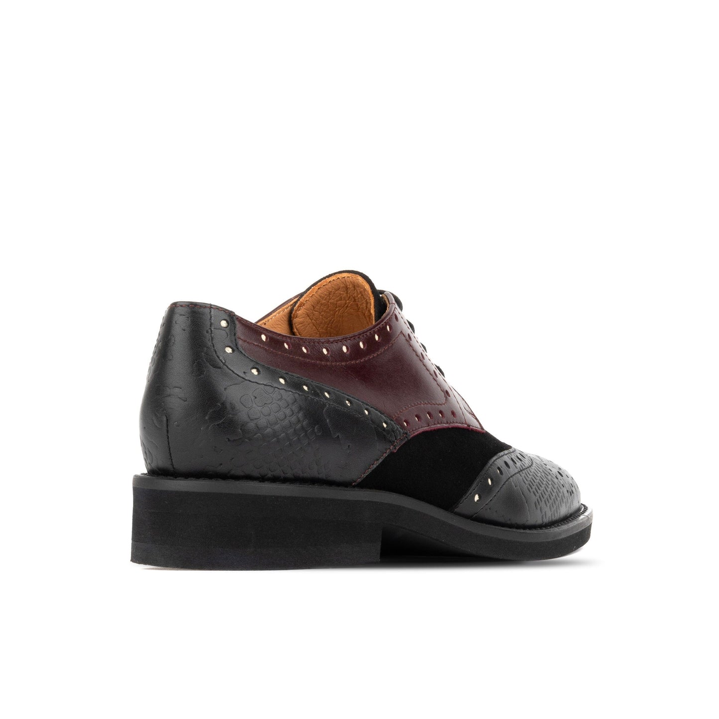 Eton - Burgundy & Snake Womens Shoes Embassy London
