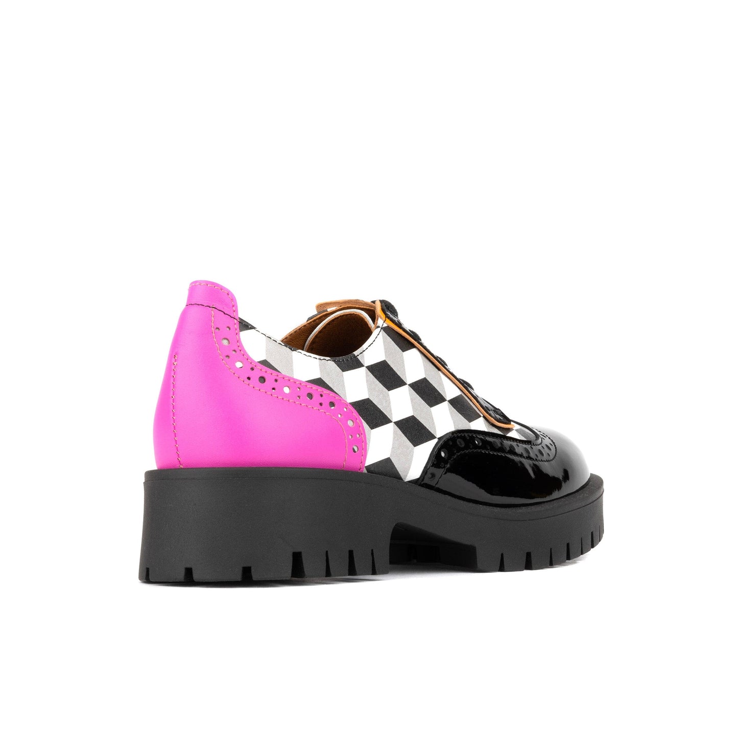 Artisan - Black & White Cubics Womens Shoes Embassy London