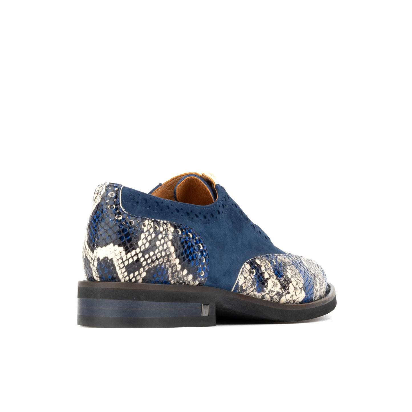 Vivienne - Blue Snake Womens Shoes Embassy London