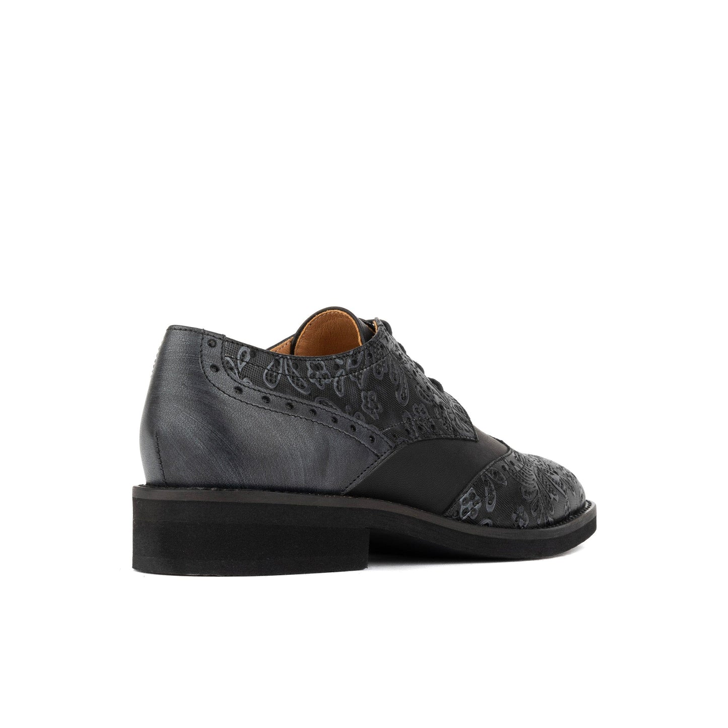 Eton - Black & Silver Womens Shoes Embassy London