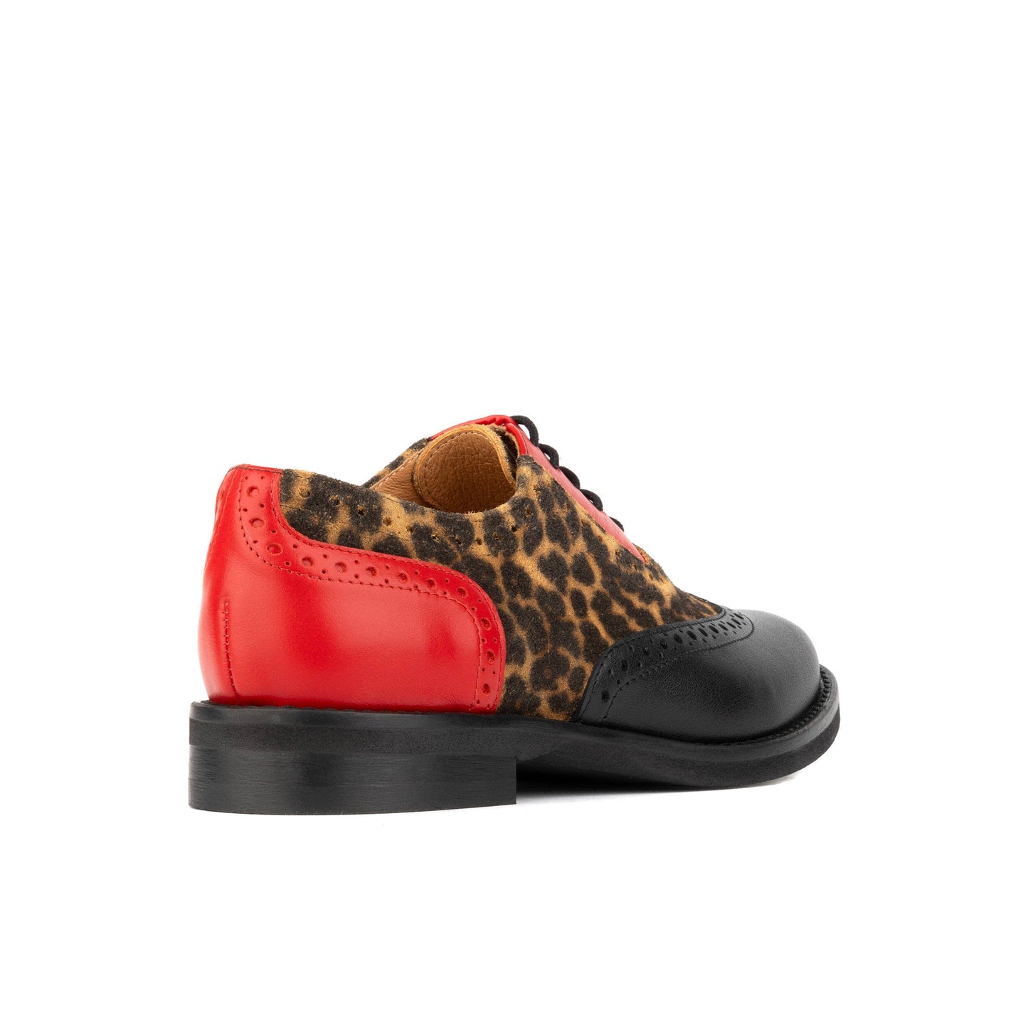 Vivienne - Leopard & Red Womens Shoes Embassy London