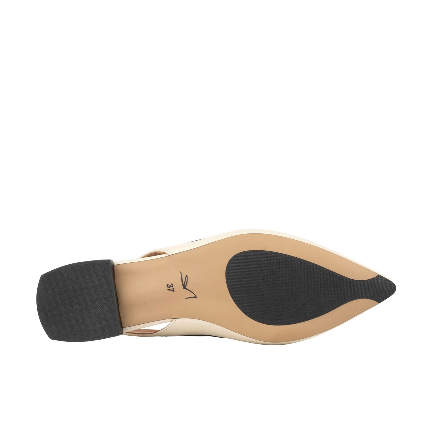 Holly - Cream & Black Womens Sandals Embassy London