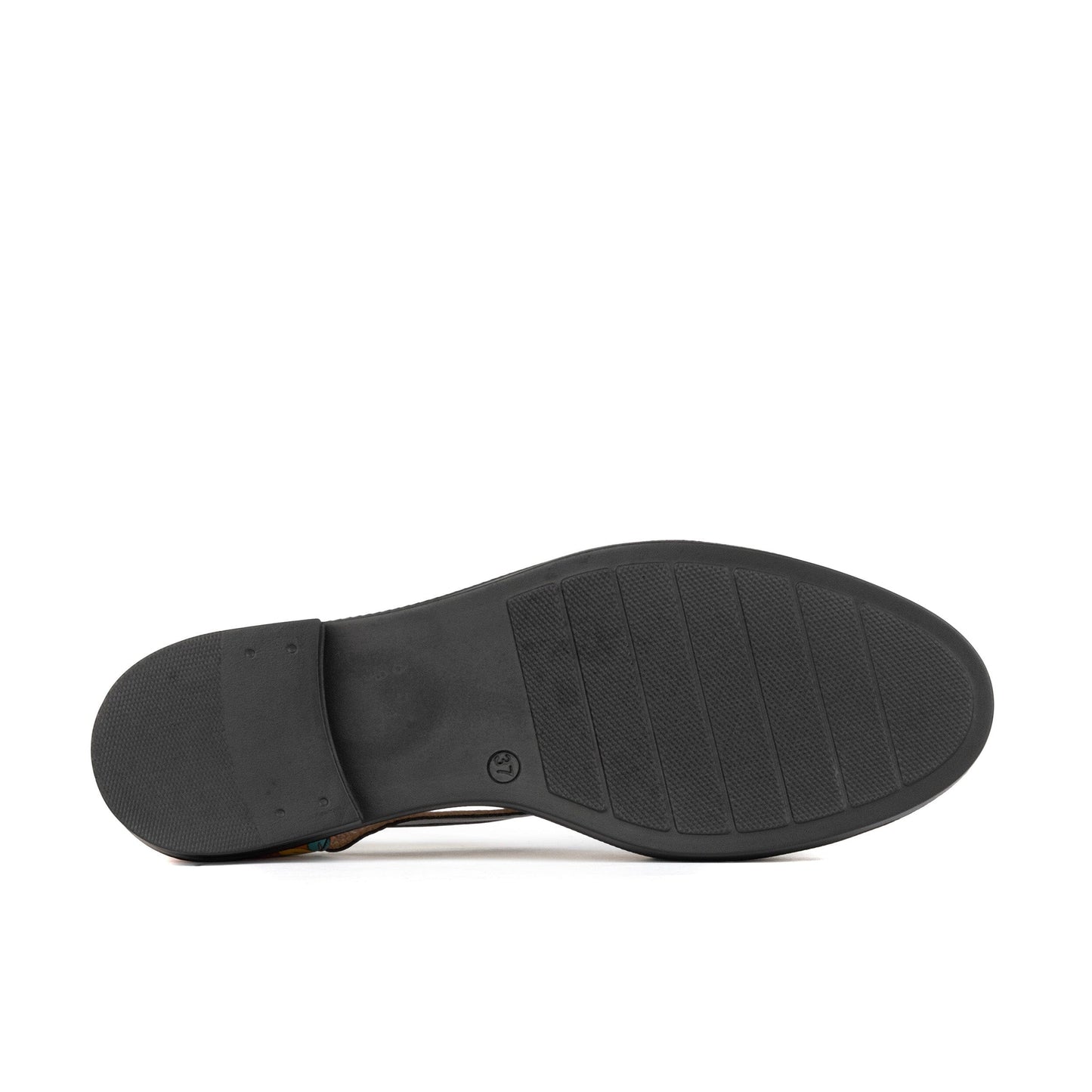 Sandy - Black & Signature Print Womens Sandals Embassy London