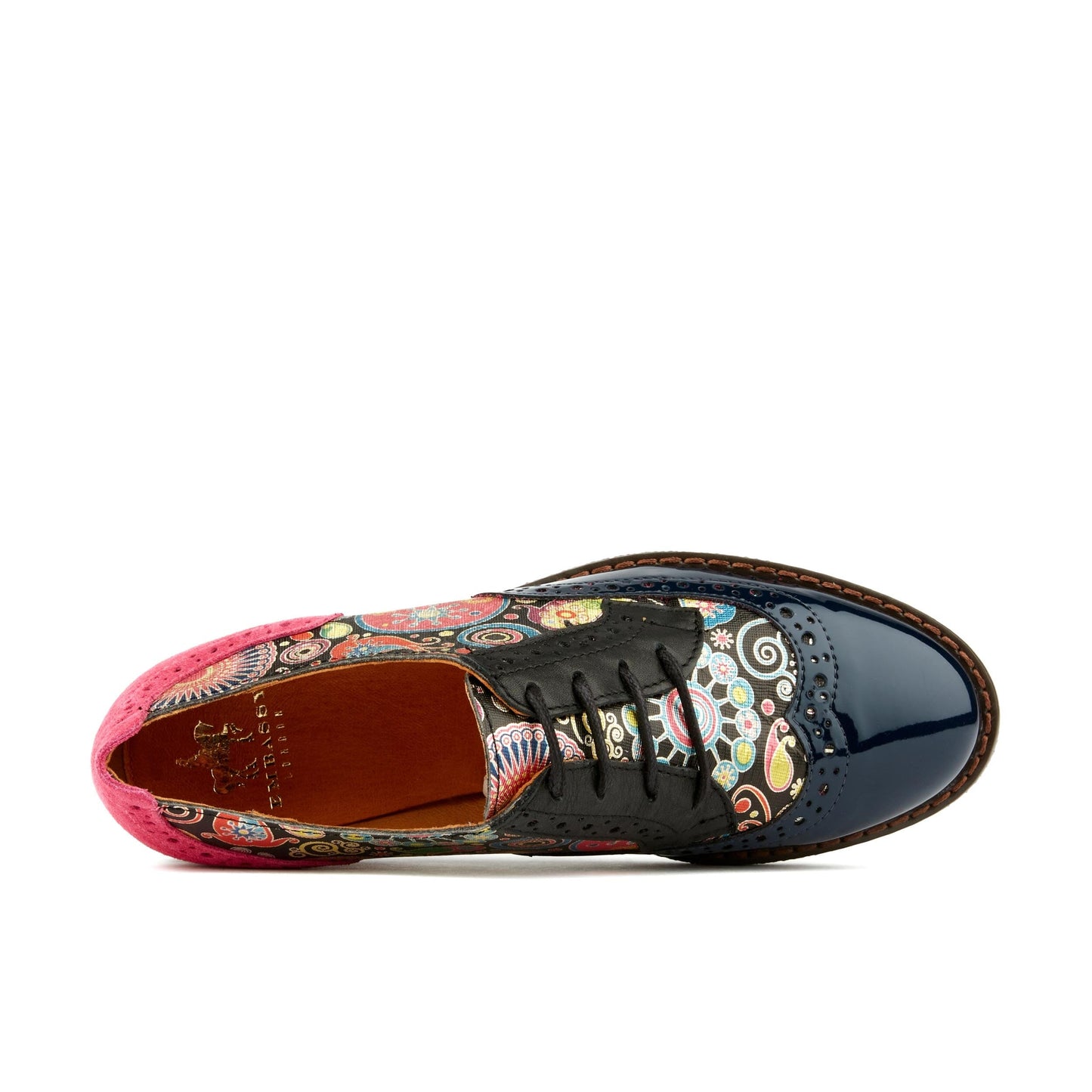 The Artist - Navy Pink Womens Shoes Embassy London
