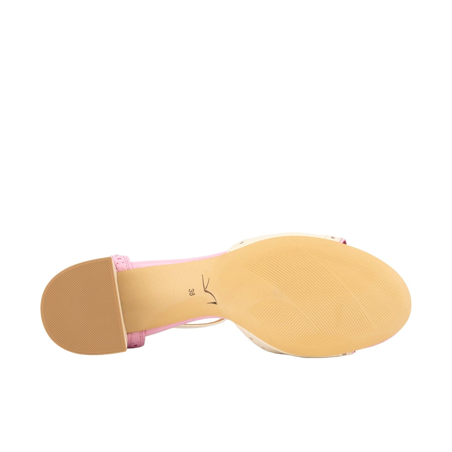 Croupier - Pink & White Pastel Womens Heels Embassy London