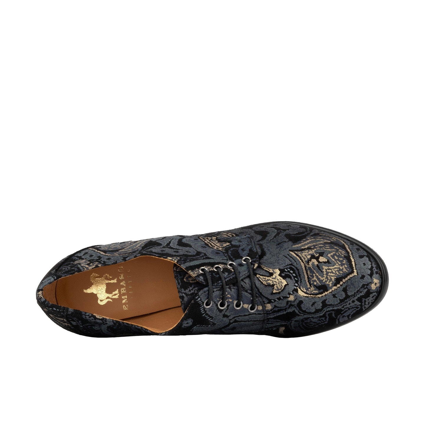 Roulette - Black & Grey & Gold Womens Heels Embassy London