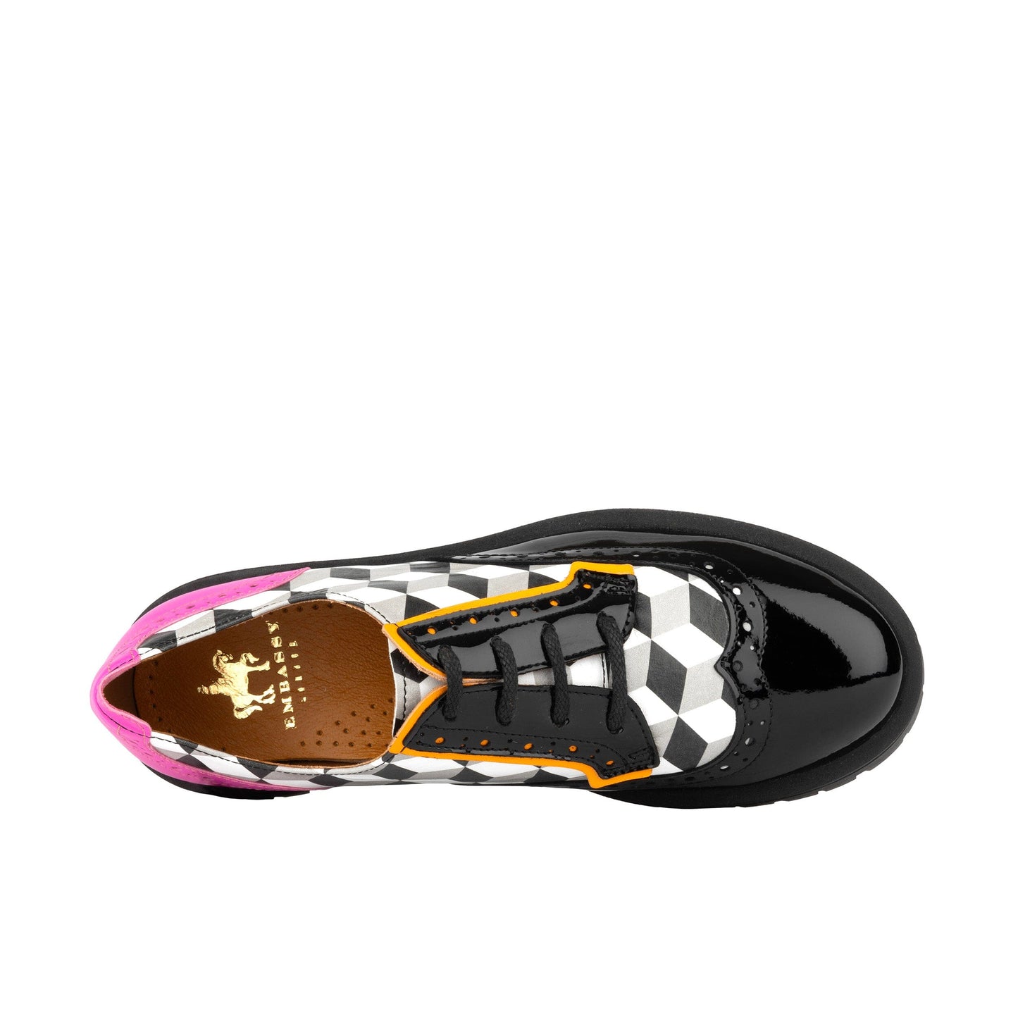 Artisan - Black & White Cubics Womens Shoes Embassy London