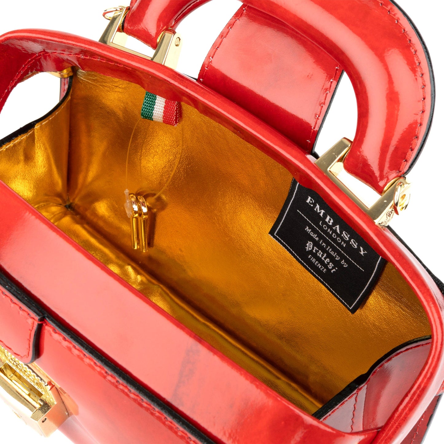 Gazelle Mini - Red Handbags Embassy London