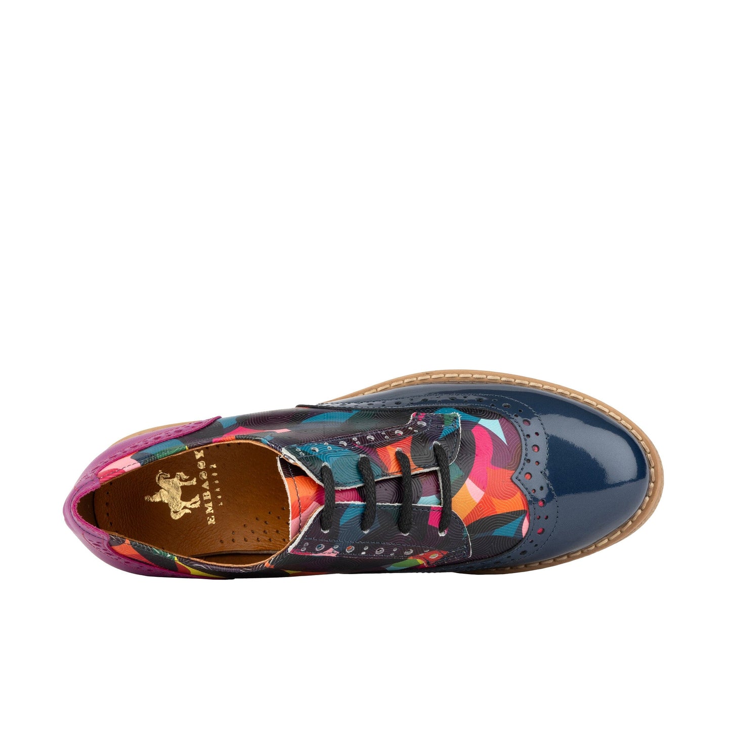 The Artist - Navy & Pink & Infinity - Limited Edition Womens Shoes Embassy London