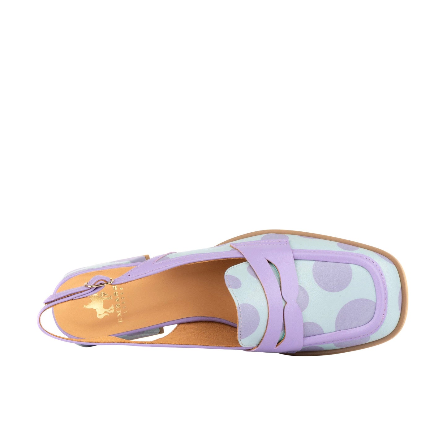 Diana - Pastel Polka Dot Womens Heels Embassy London