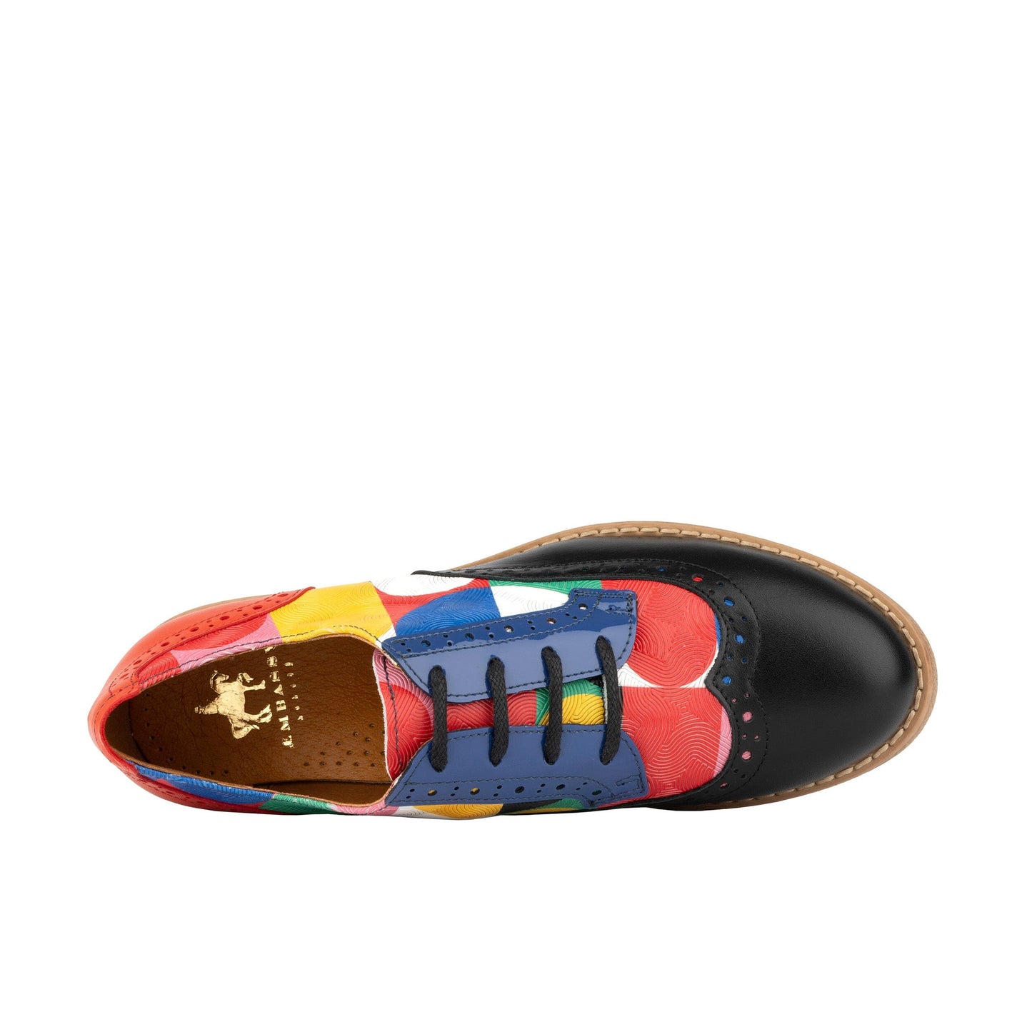 The Artist - Black & Red Groovy Womens Shoes Embassy London