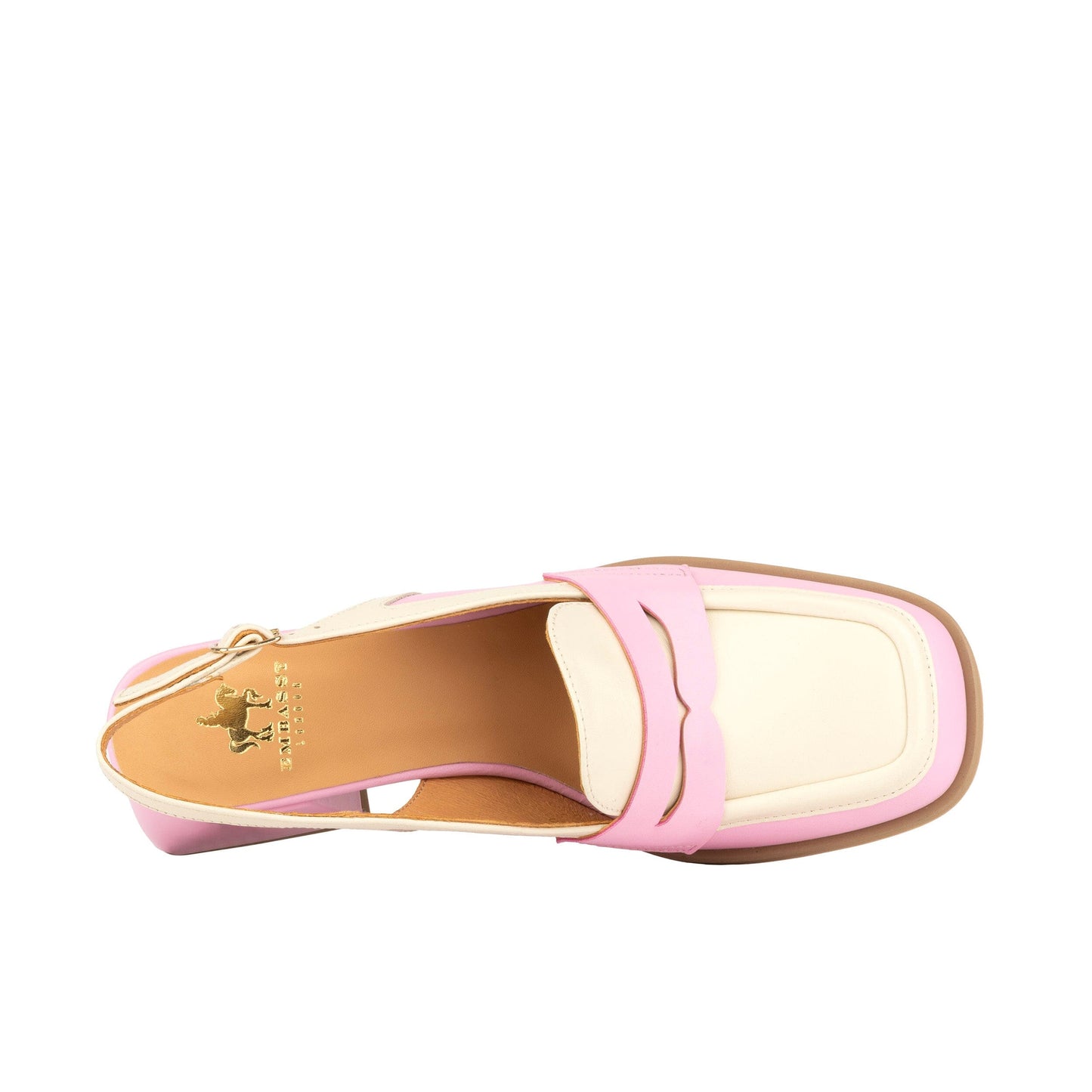 Diana - Pink & Cream Pastel Womens Heels Embassy London