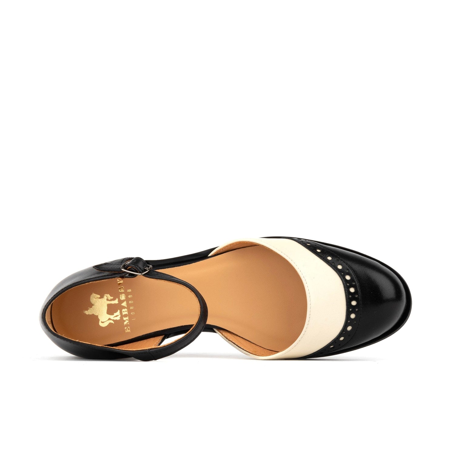 Gigot - Black & Cream Womens Sandals Embassy London