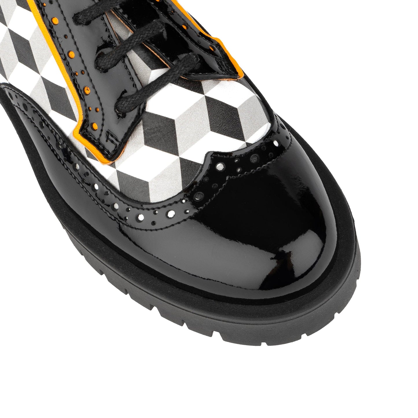 Artisan - Black & White Cubics Womens Shoes Embassy London