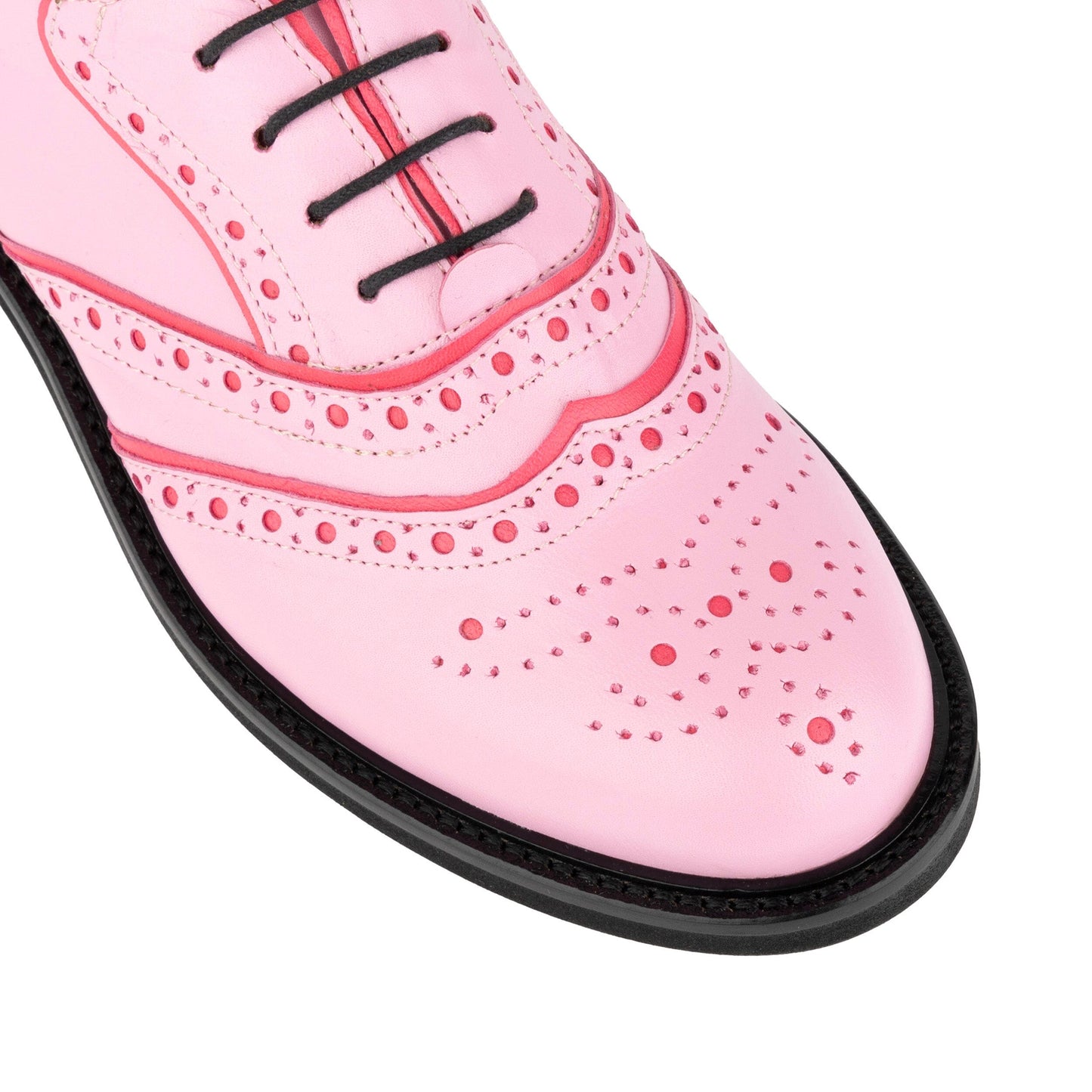 Brick Lane - Pink & Pink Womens Shoes Embassy London