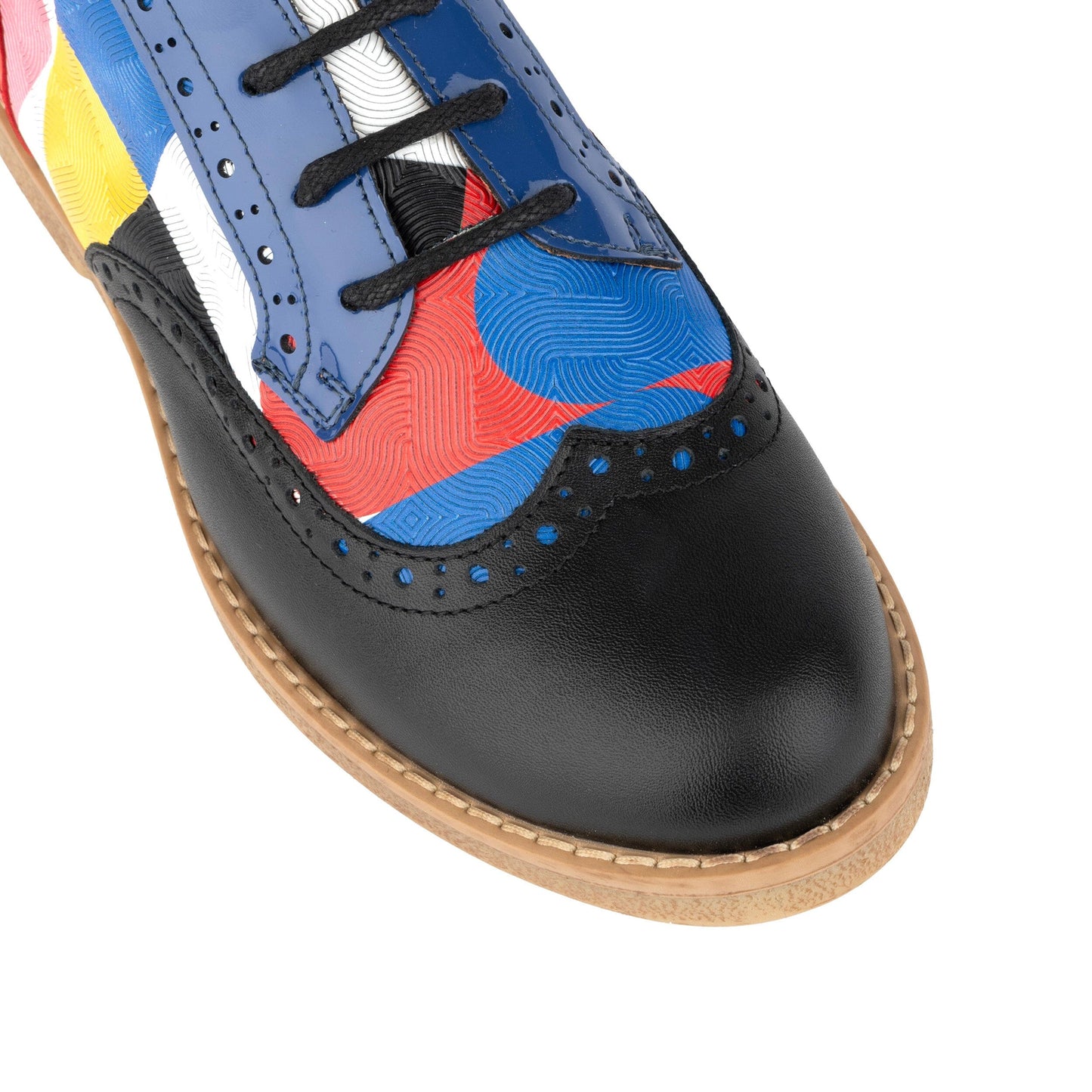 The Artist - Black & Red Groovy Womens Shoes Embassy London