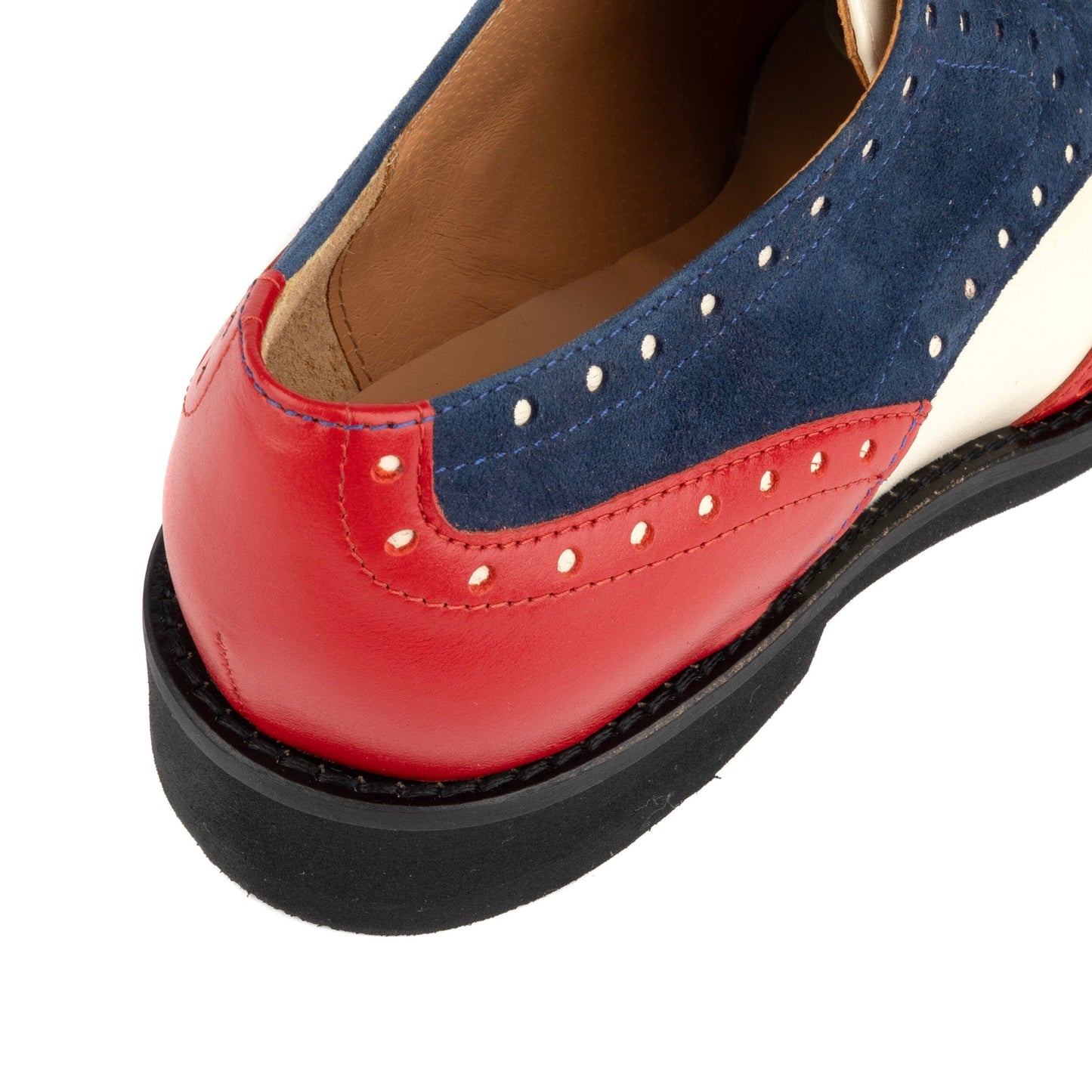 Eton - Red & Blue & Cream Womens Shoes Embassy London