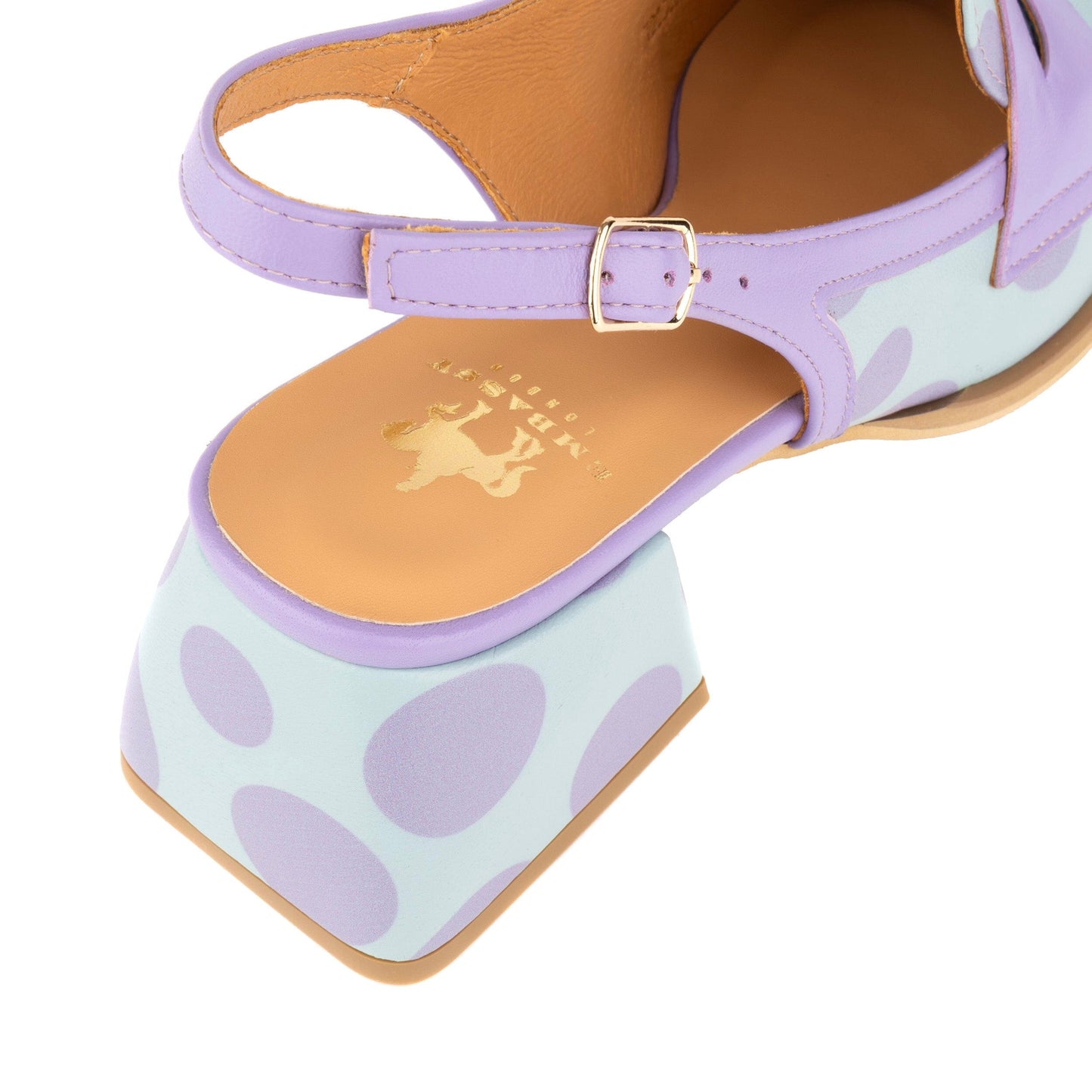 Diana - Pastel Polka Dot Womens Heels Embassy London