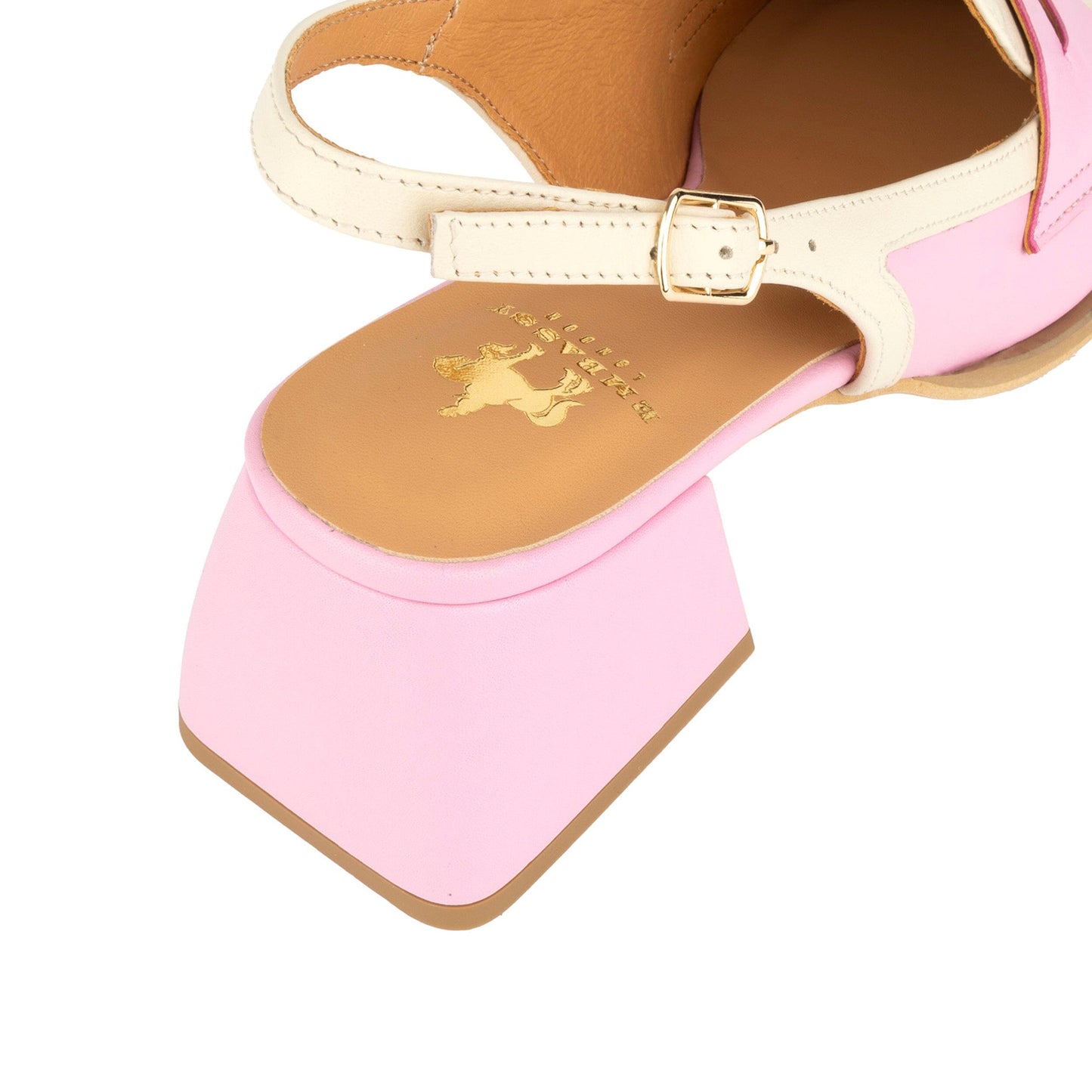 Diana - Pink & Cream Pastel Womens Heels Embassy London