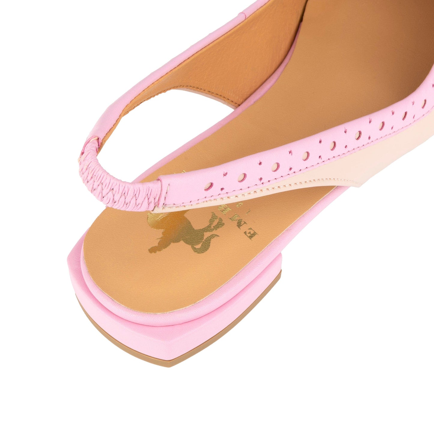 Holly - Pink & Cream Womens Sandals Embassy London
