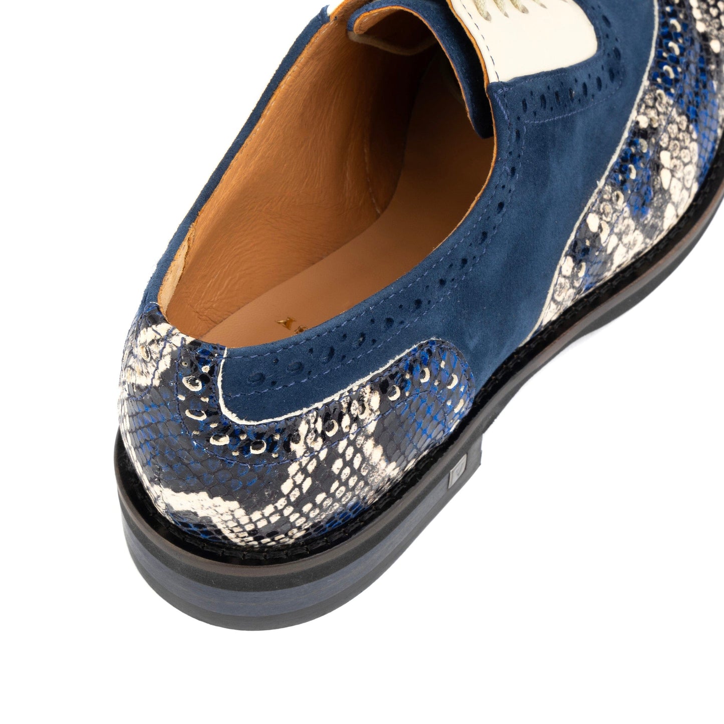 Vivienne - Blue Snake Womens Shoes Embassy London