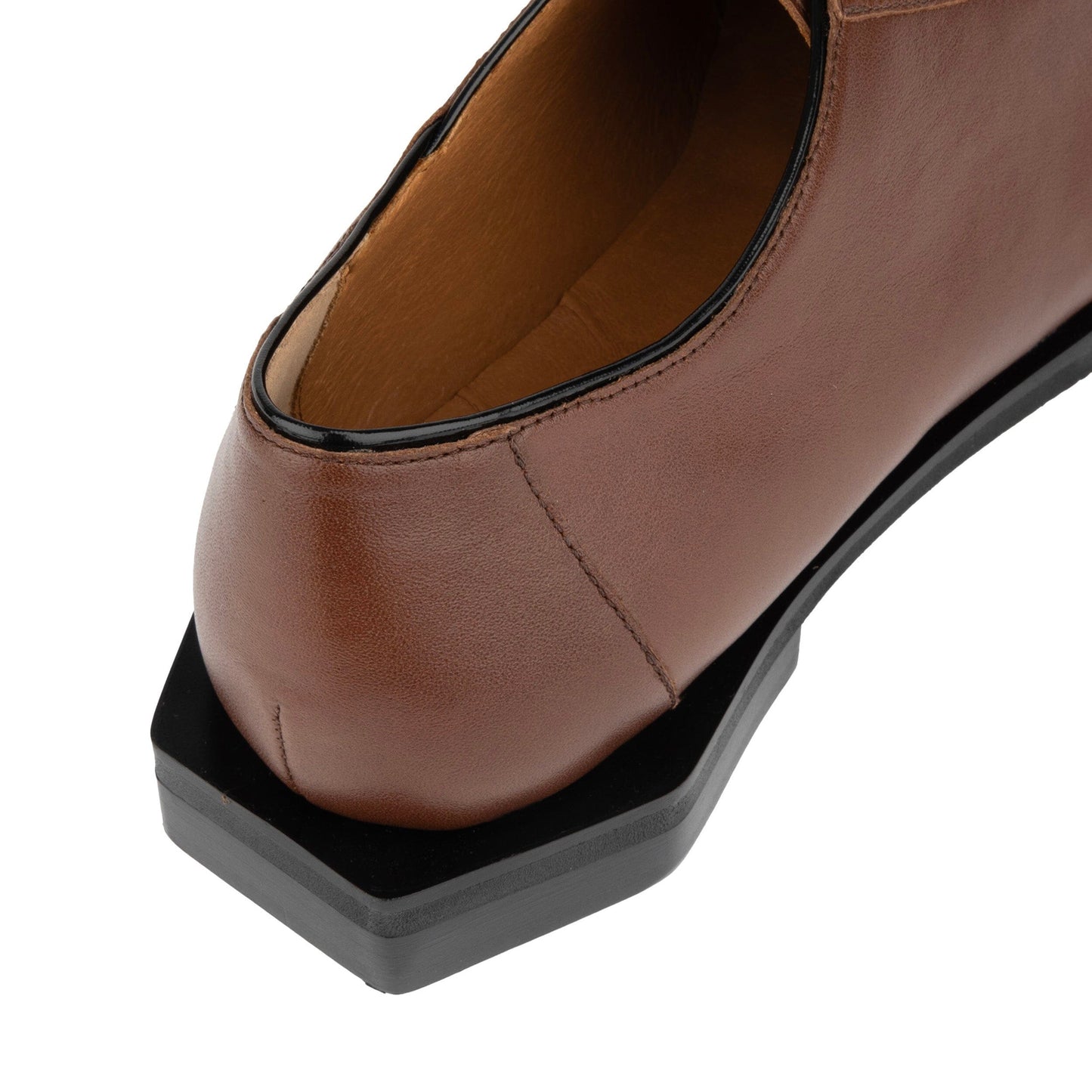 Sloan - Brown & Snake - Women's Leather Oxford with Snakeskin toe Womens Shoes Embassy London