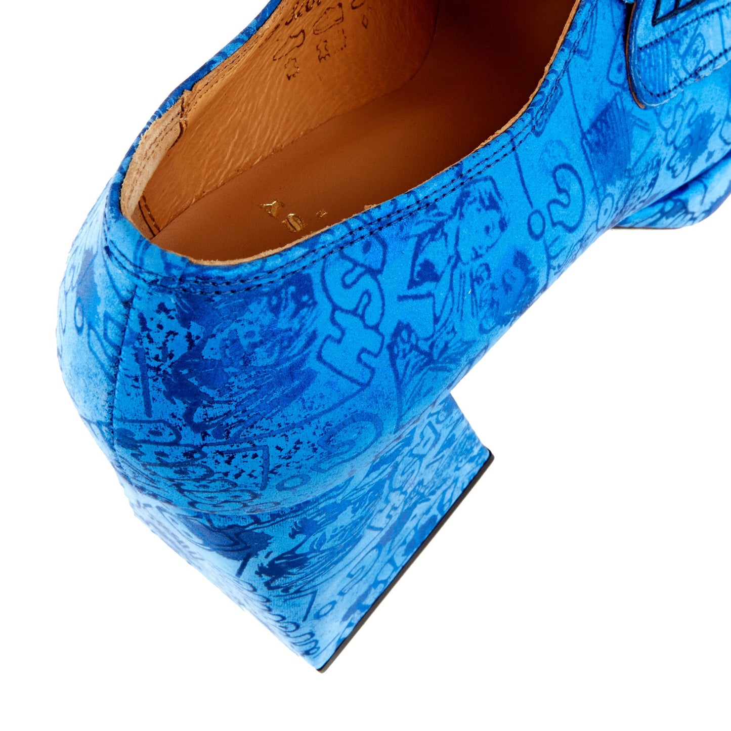 Tamara - Bright Blue Womens Heels Embassy London