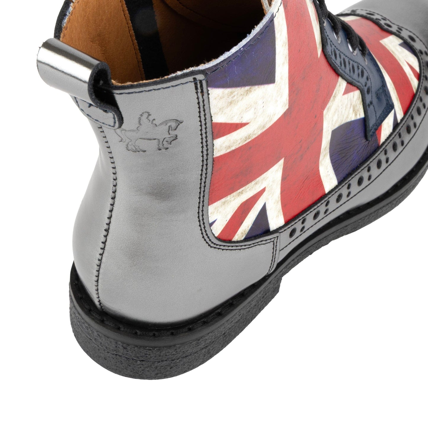 Hatter - Jubilee Chrome Ankle Boots Embassy London