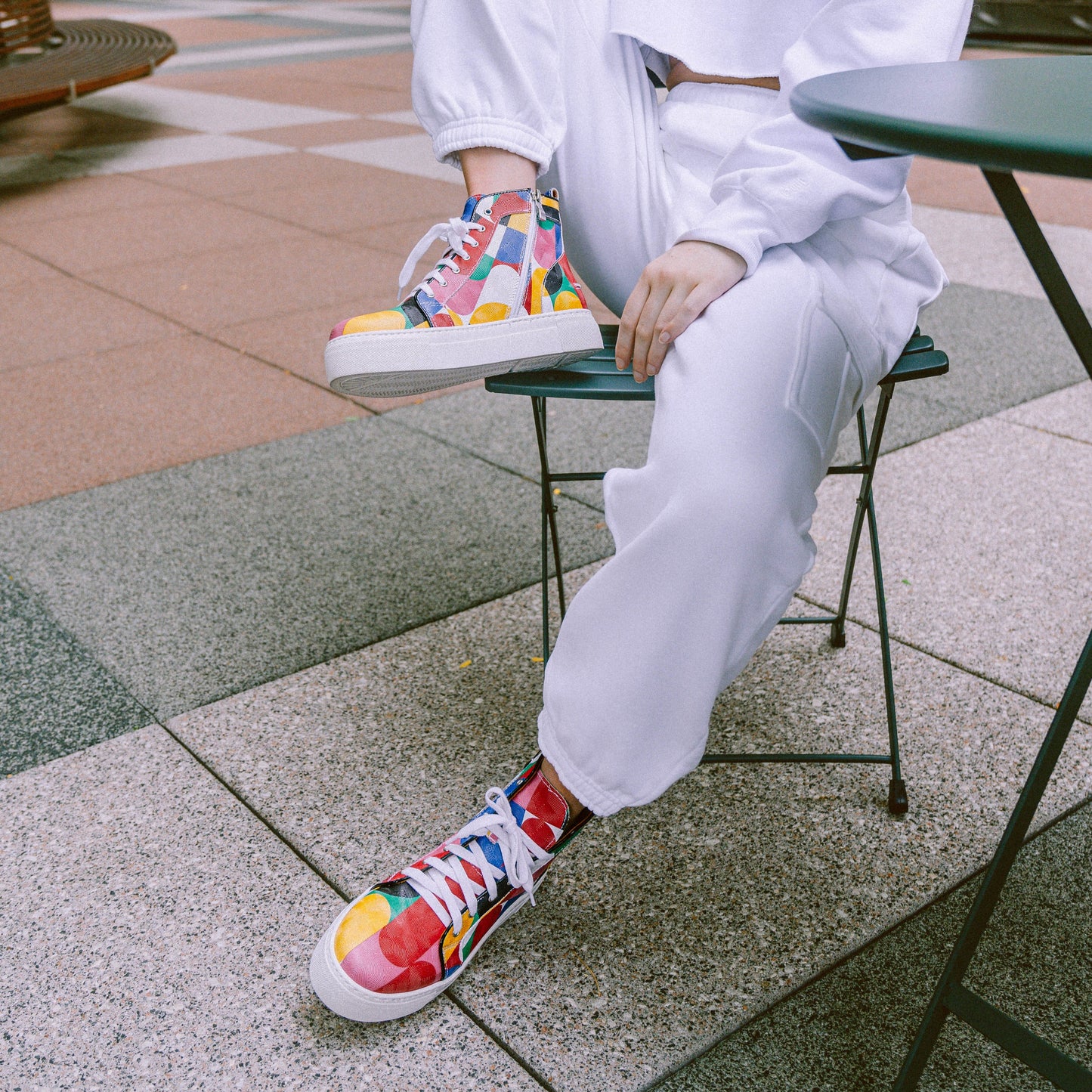 Camila High - Groovy Womens Trainers Embassy London