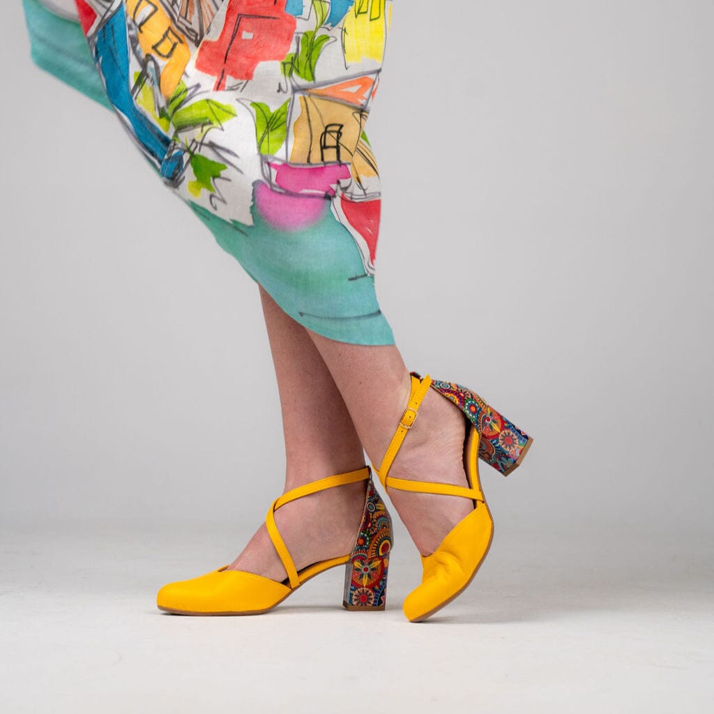 Dannii - Yellow Signature Womens Heels Embassy London