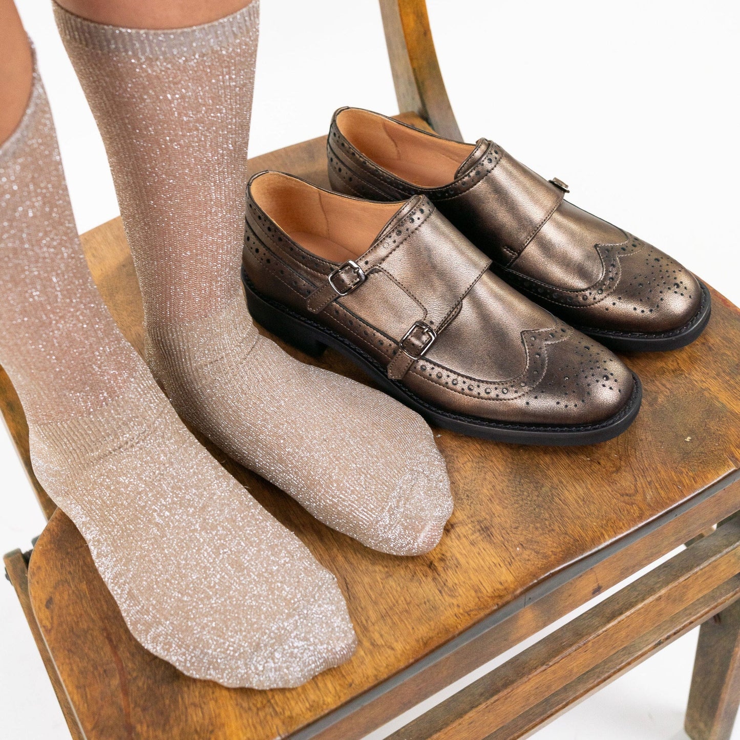 Windsor - Burnished Gold Womens Shoes Embassy London