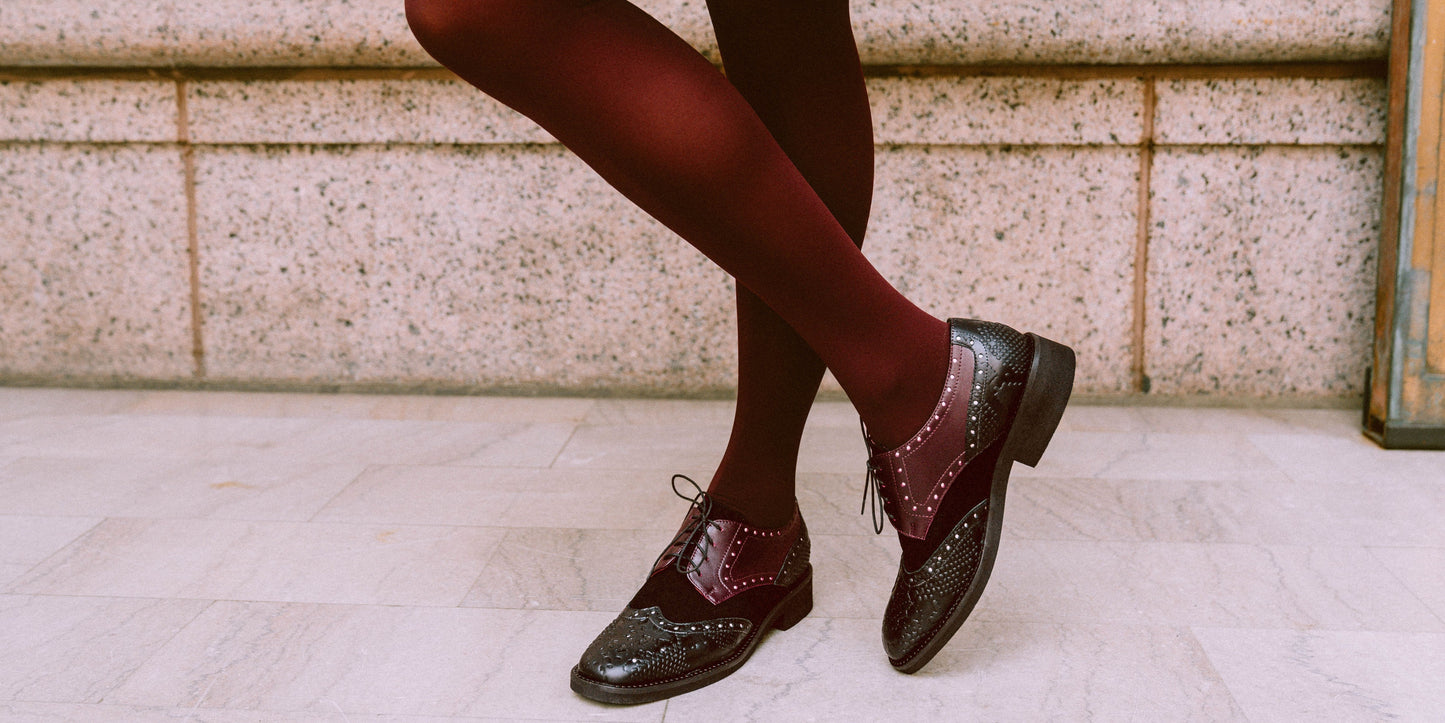 Eton - Burgundy & Snake Womens Shoes Embassy London