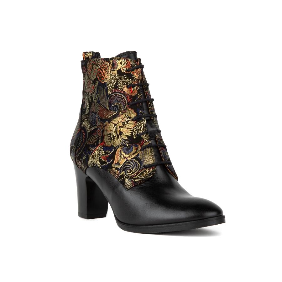 Merlin - Black Multi Heels Embassy London