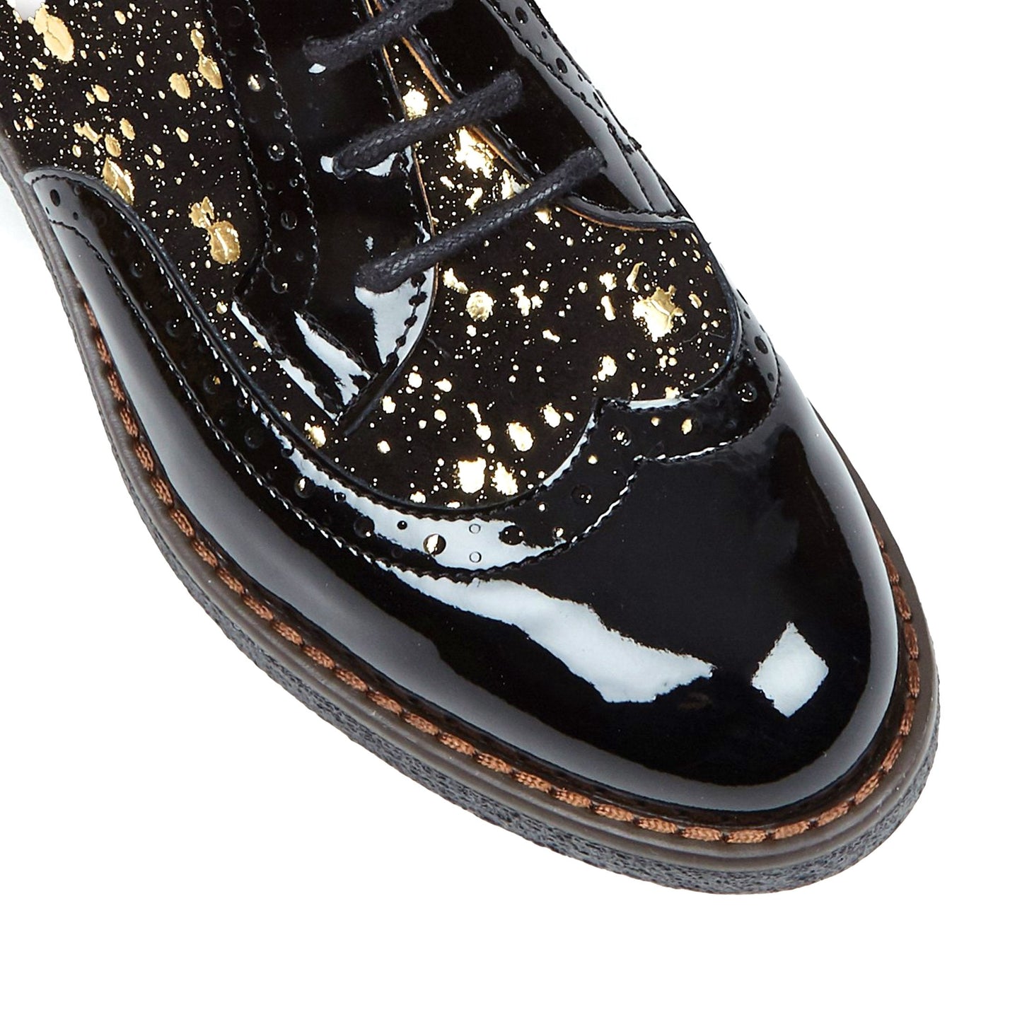 The Artist - Black & Gold Shoes Embassy London
