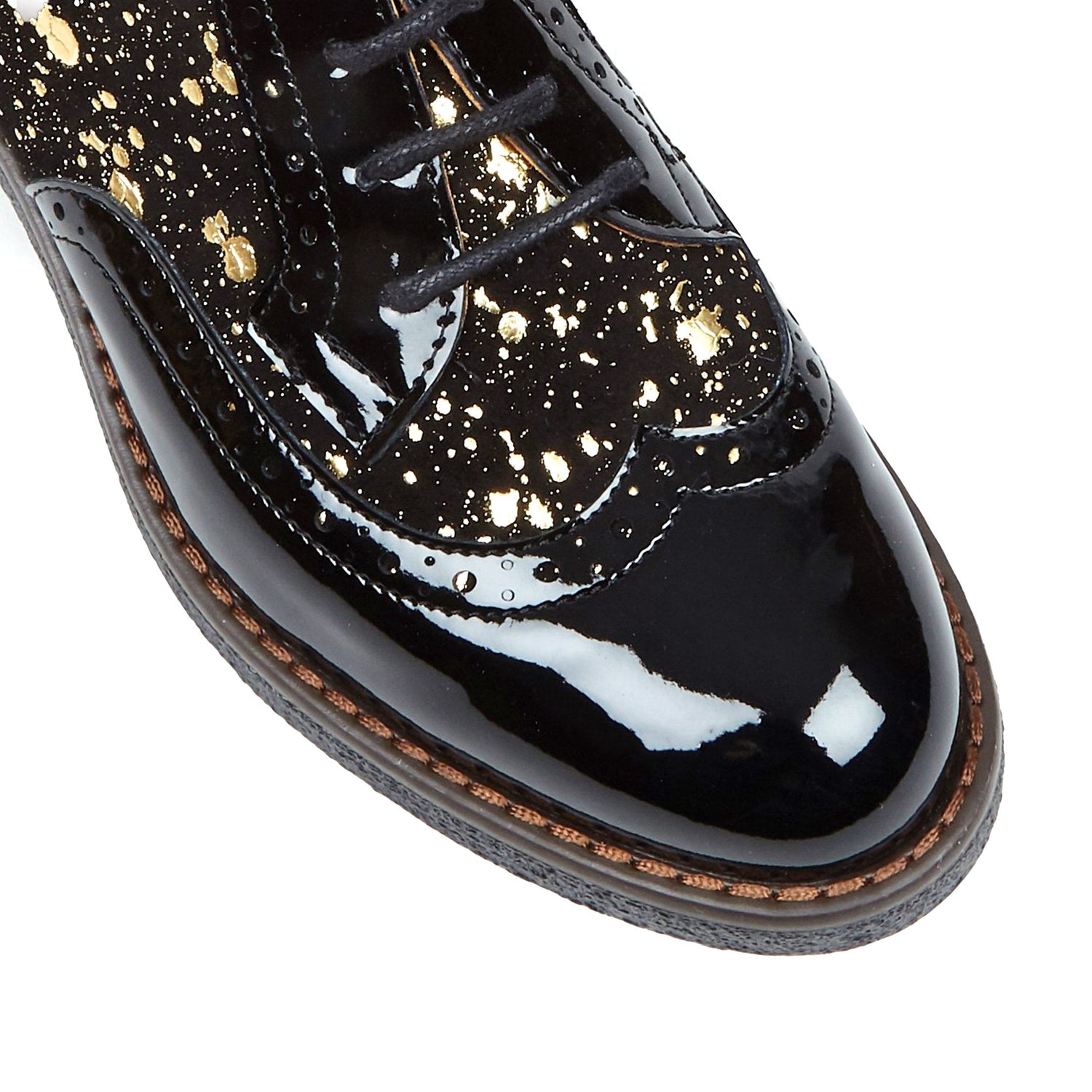 The Artist - Black & Gold Shoes Embassy London