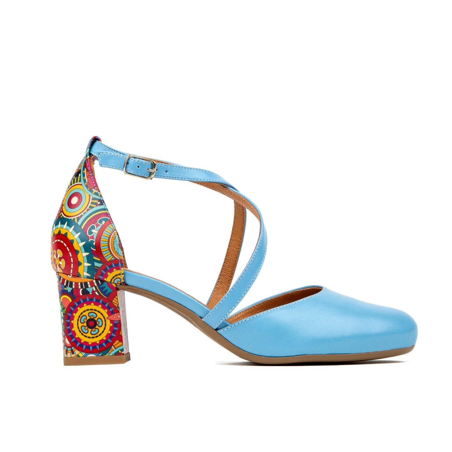 Dannii - Light Blue Signature Heels Embassy London