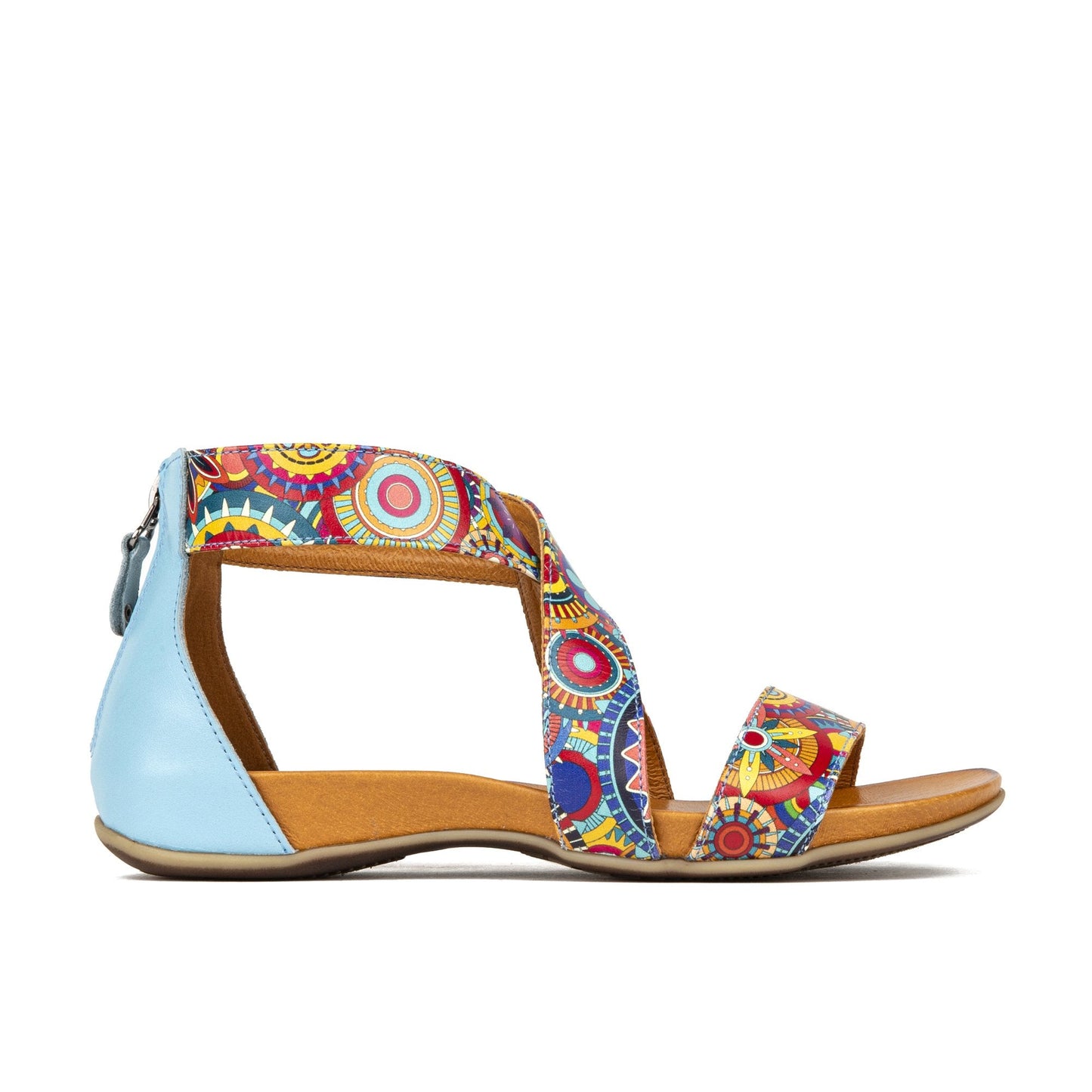 Isabella - Blue Signature Sandals Embassy London